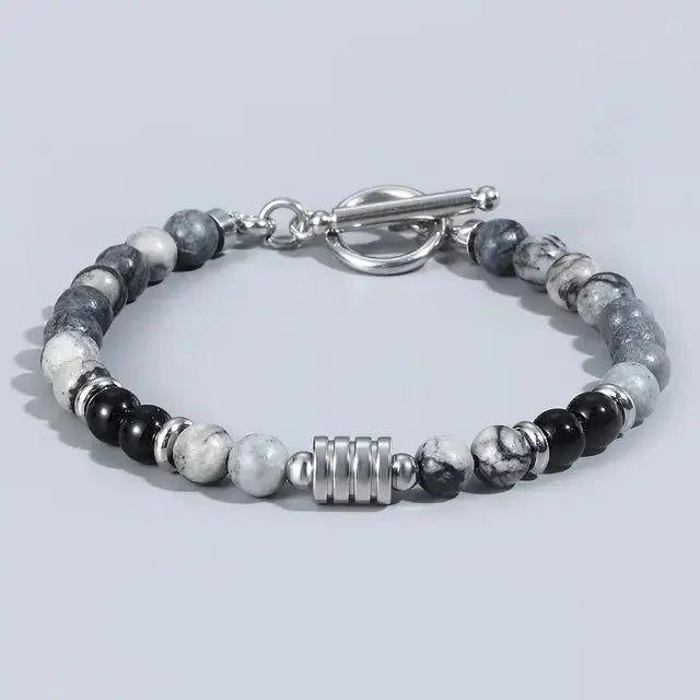Clasp Tiger Eye Bracelet for Men