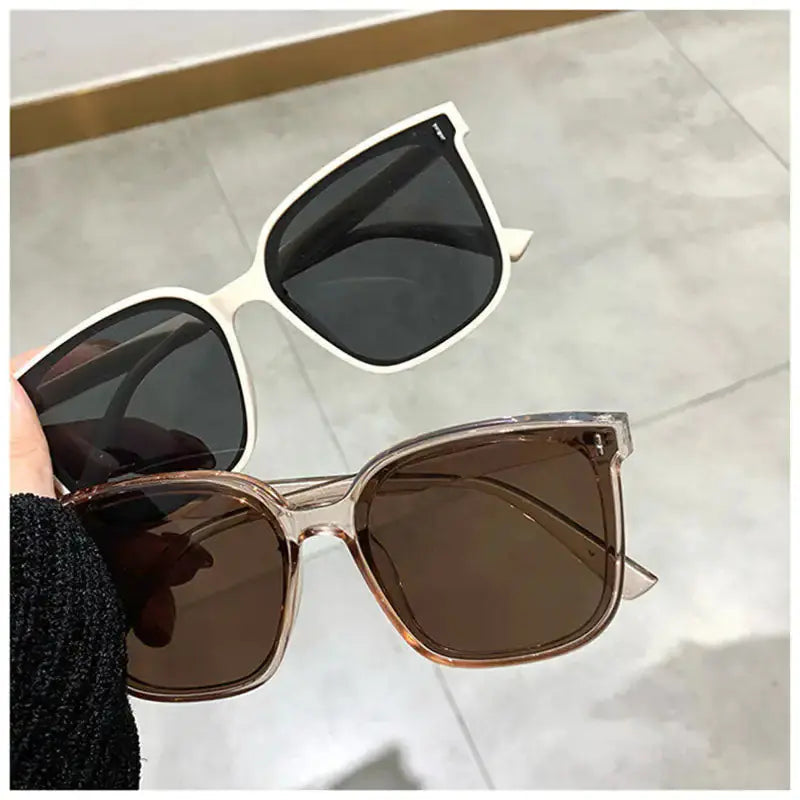 Classic Elegance Vintage Square Sunglasses