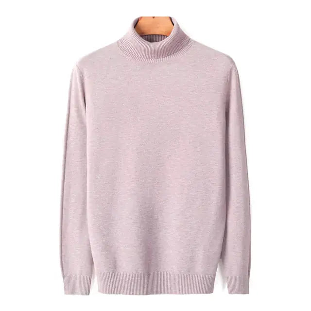 Classic Men's Turtleneck Sweater – Stylish & Warm