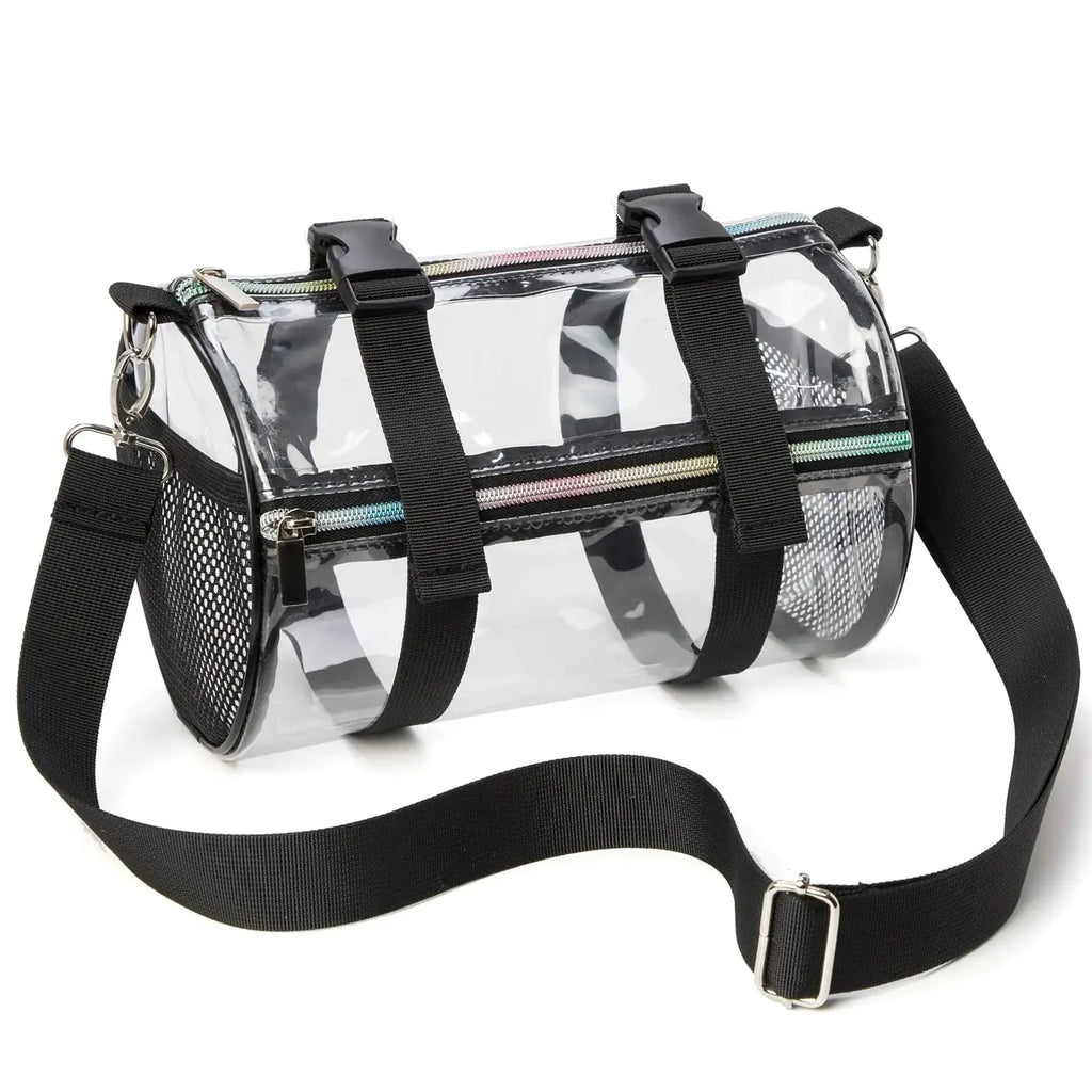 Clear Crossbody Purse Bag - Stadium Approved Concerts Bag Bucket Clear Bag