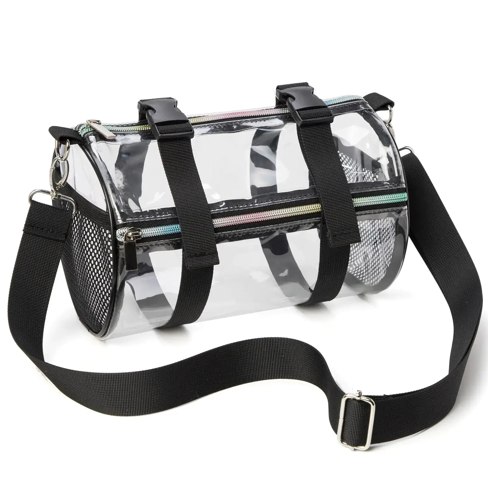 Clear Crossbody Purse Bag - Stadium Approved Concerts Bag Bucket Clear Bag