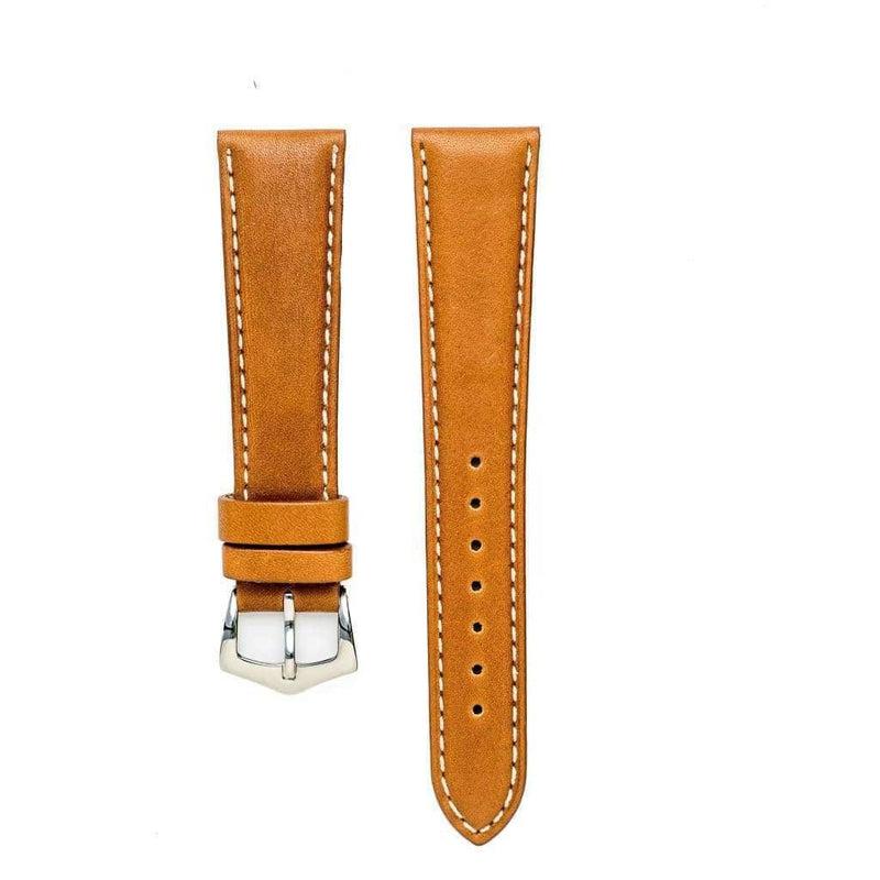 Cognac Gran Cuir Leather Watch Strap
