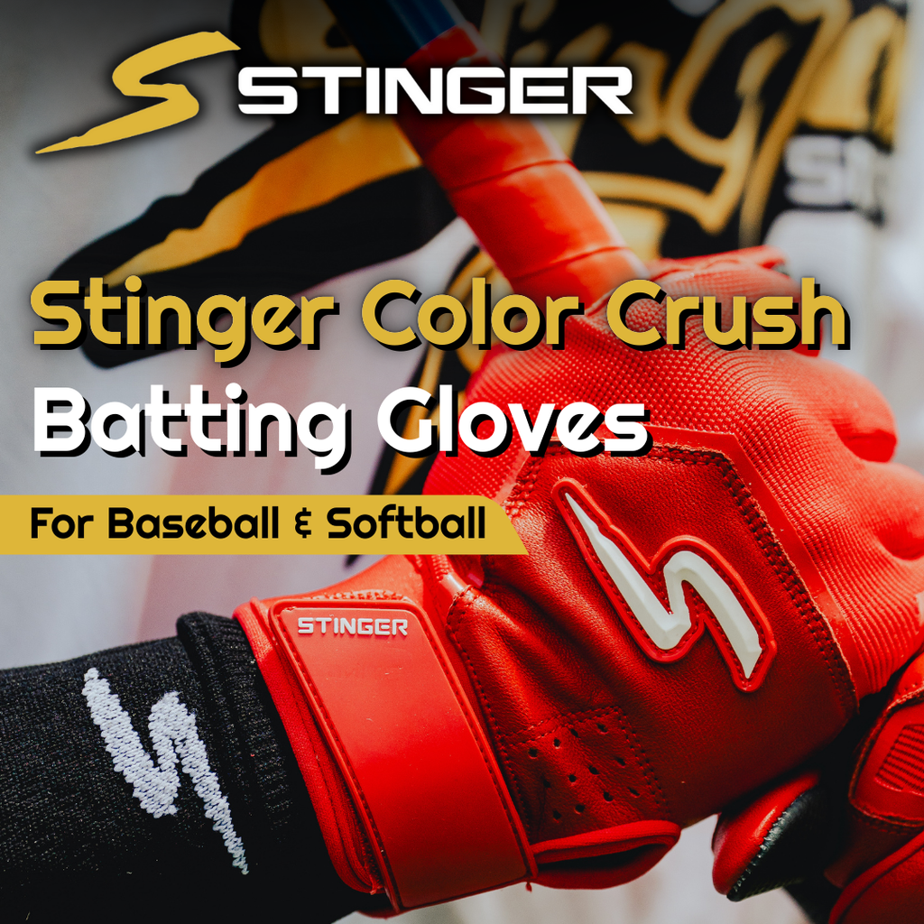 Color Crush Batting Gloves - Smoke Gray