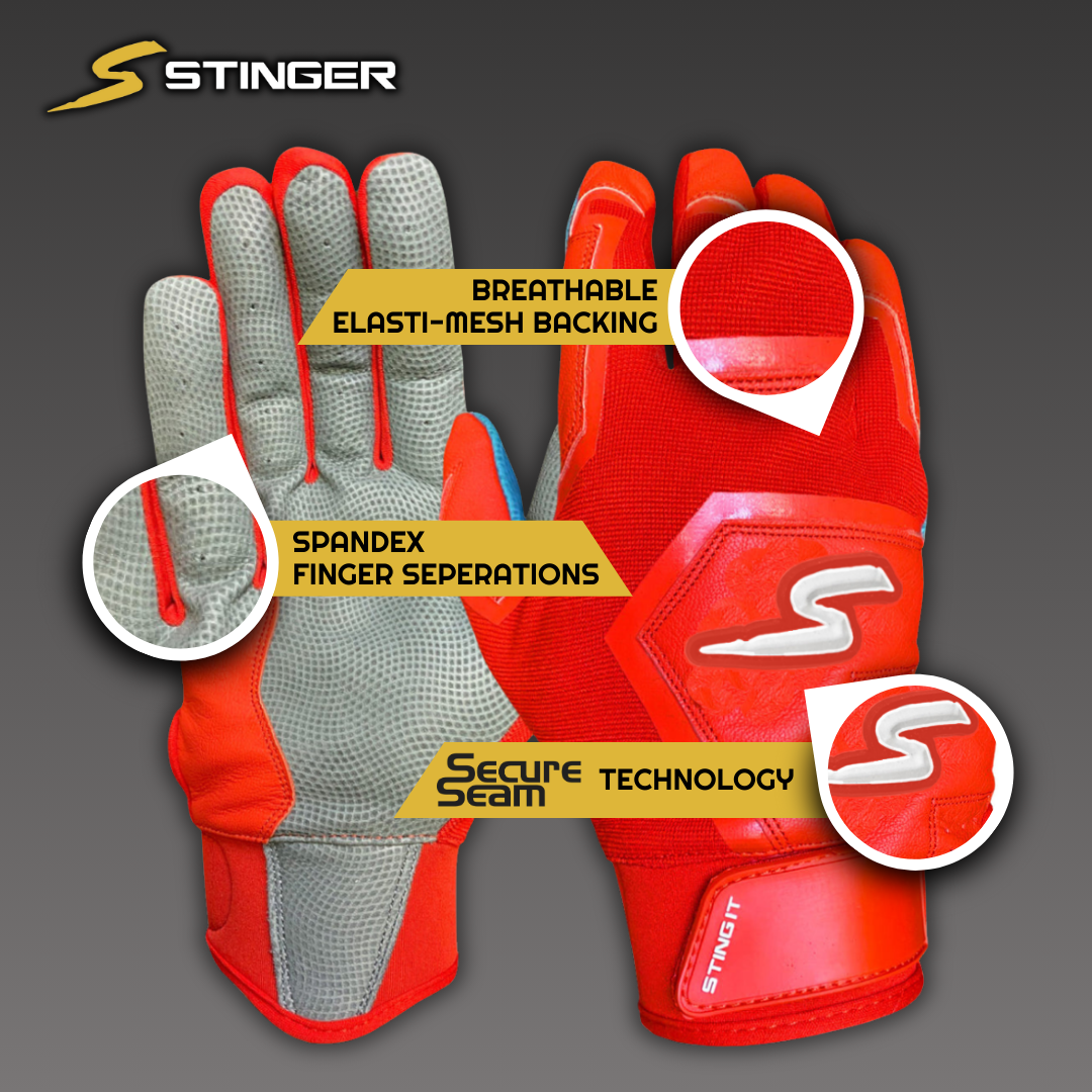 Color Crush Batting Gloves - Smoke Gray