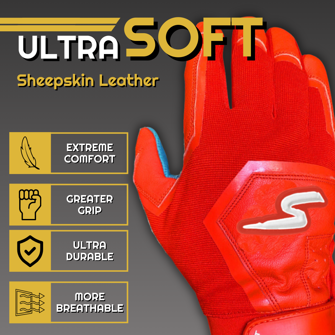 Color Crush Batting Gloves - Smoke Gray