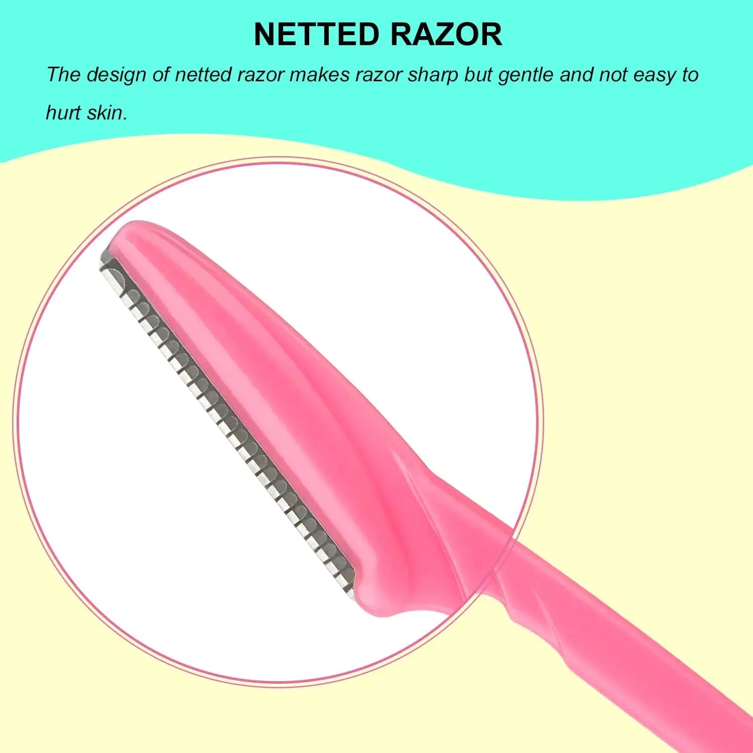 Colovis Eyebrow Razor | Multipurpose Face & Boby Hair Eyebrow Trimmer for Women and Men with Protective Cover