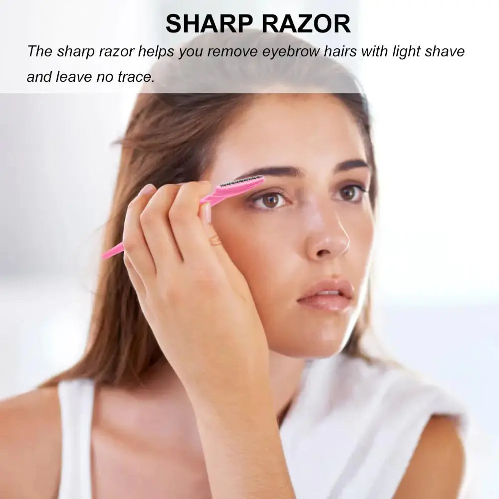 Colovis Eyebrow Razor | Multipurpose Face & Boby Hair Eyebrow Trimmer for Women and Men with Protective Cover