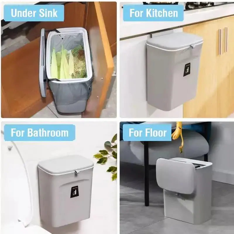 Compact Kitchen Waste Bin