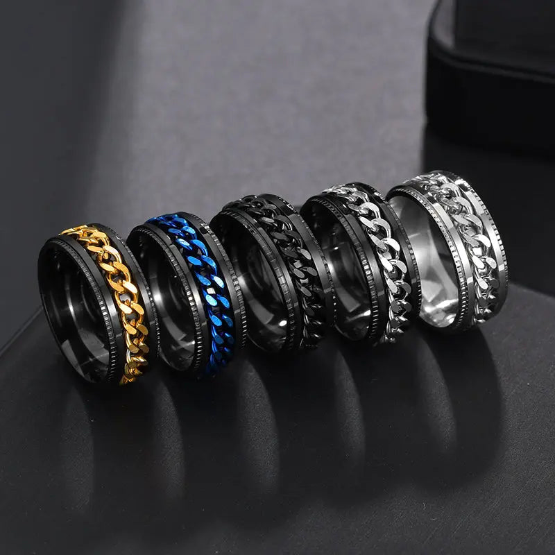 Cool Rotatable Spinner Chain Ring