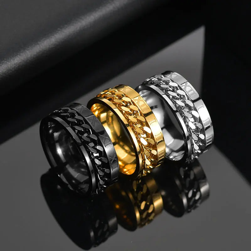 Cool Rotatable Spinner Chain Ring