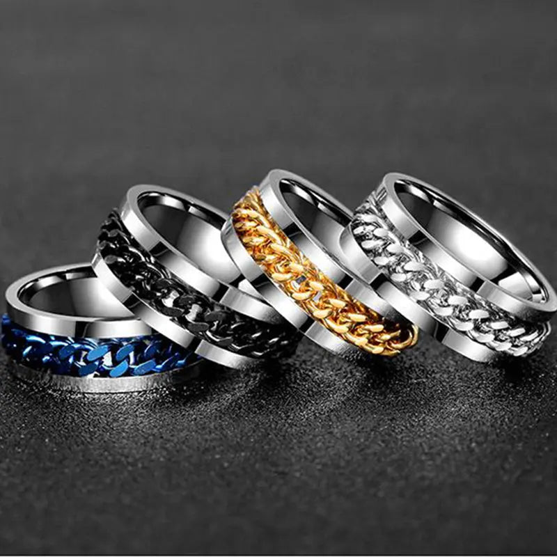 Cool Rotatable Spinner Chain Ring