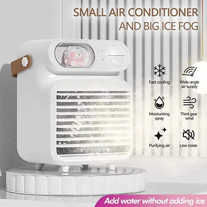 Cool & Calm Office AC with Night Light
