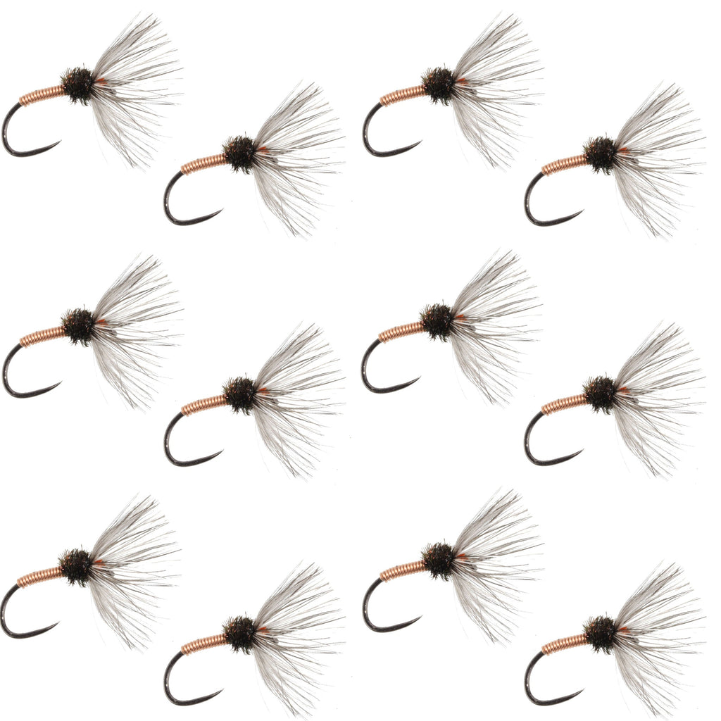 Copper Sakasa Kebari - 12 Tenkara Flies - Size 10