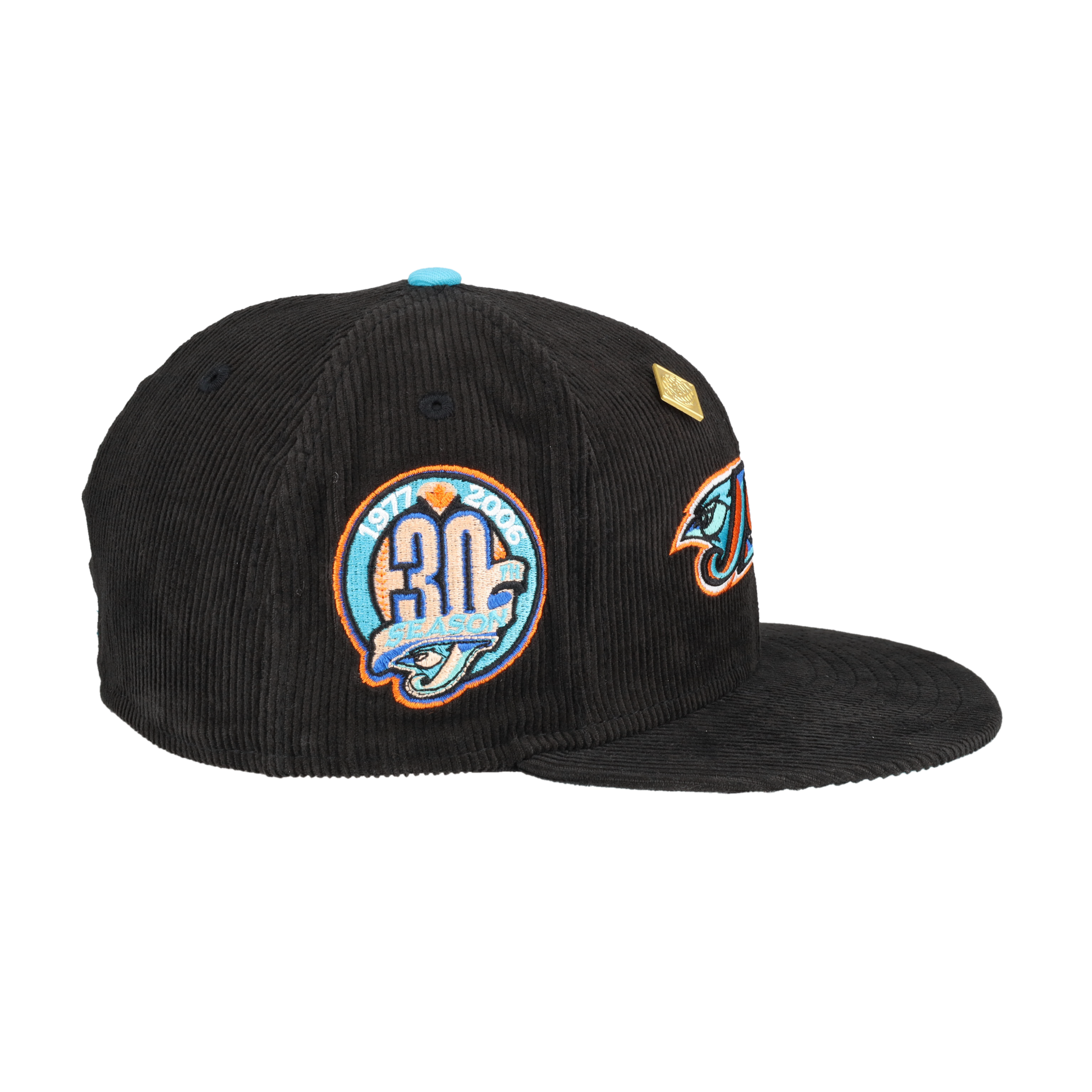 Toronto Blue Jays 30th Season Corduroy Fitted Hat