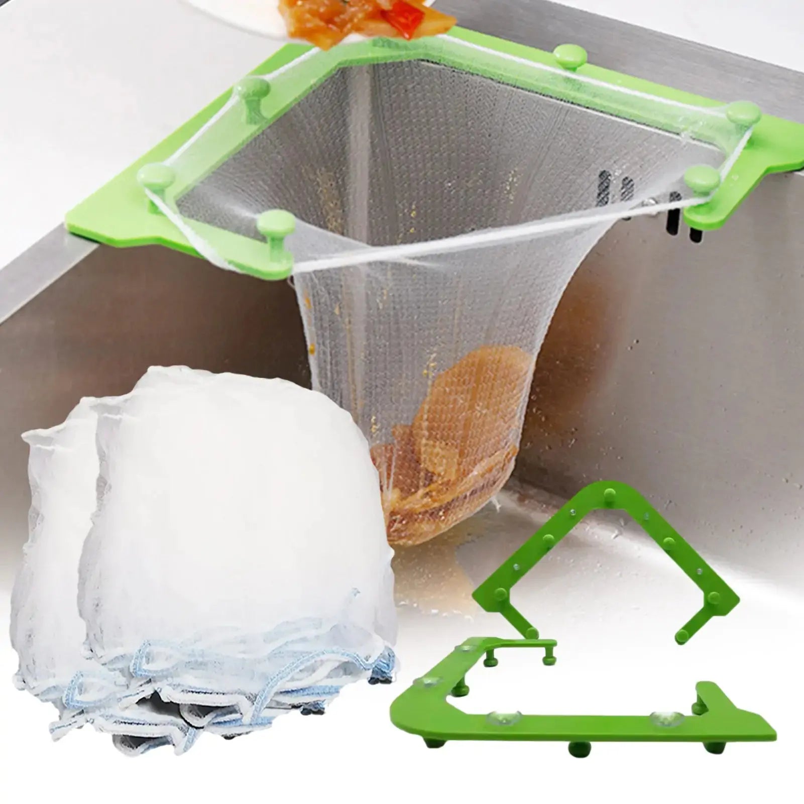 Corner Cling Sink Strainer