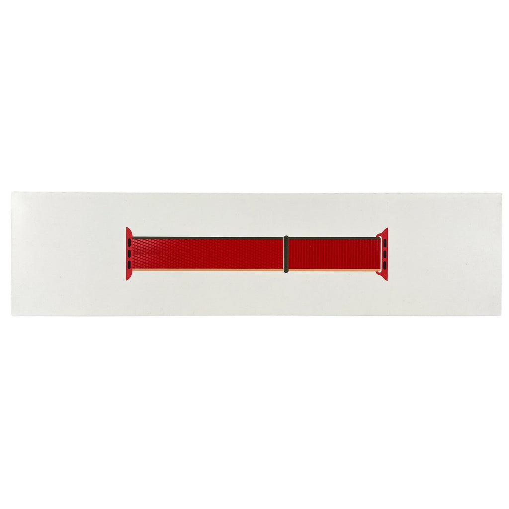 Apple Sport Loop Band   Soft Nylon   Multiple Apple Watch Series Compatibility (Red)