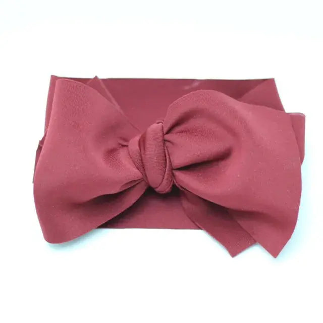 Cozy Cutie Baby Bow Headwrap