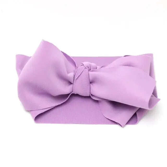 Cozy Cutie Baby Bow Headwrap