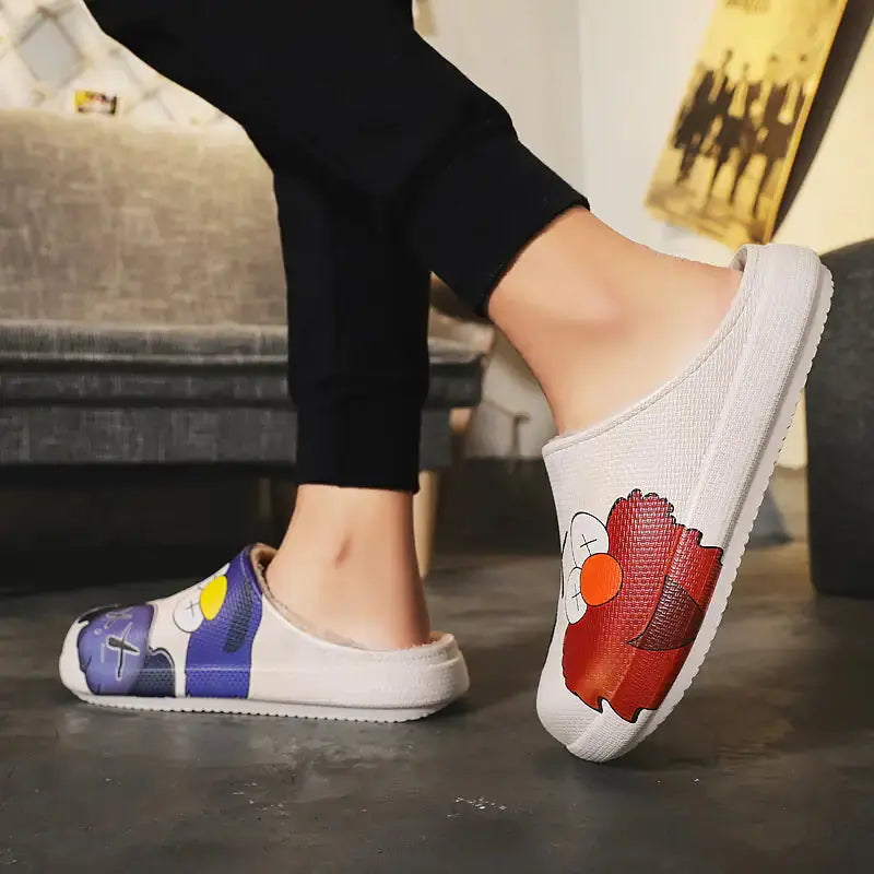 CozyChic Unisex Fur Slippers