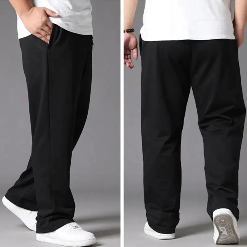 CozyFit Black Oversized Sweatpants 10XL
