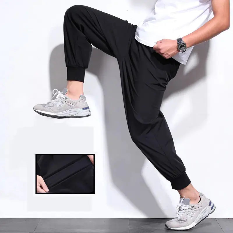CozyFit Black Oversized Sweatpants 10XL