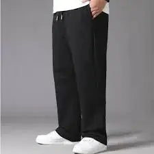 CozyFit Black Oversized Sweatpants 10XL