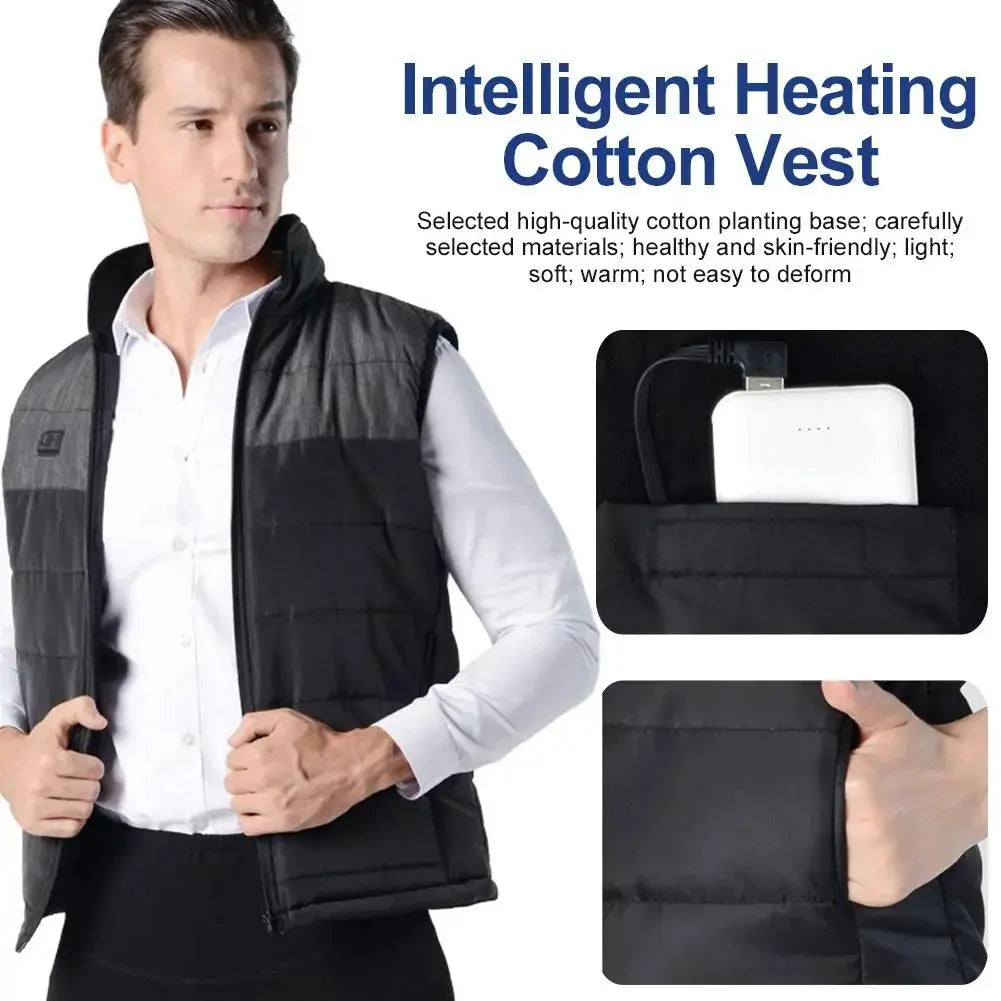 CozyHeat Unisex Outdoor Heated Vest