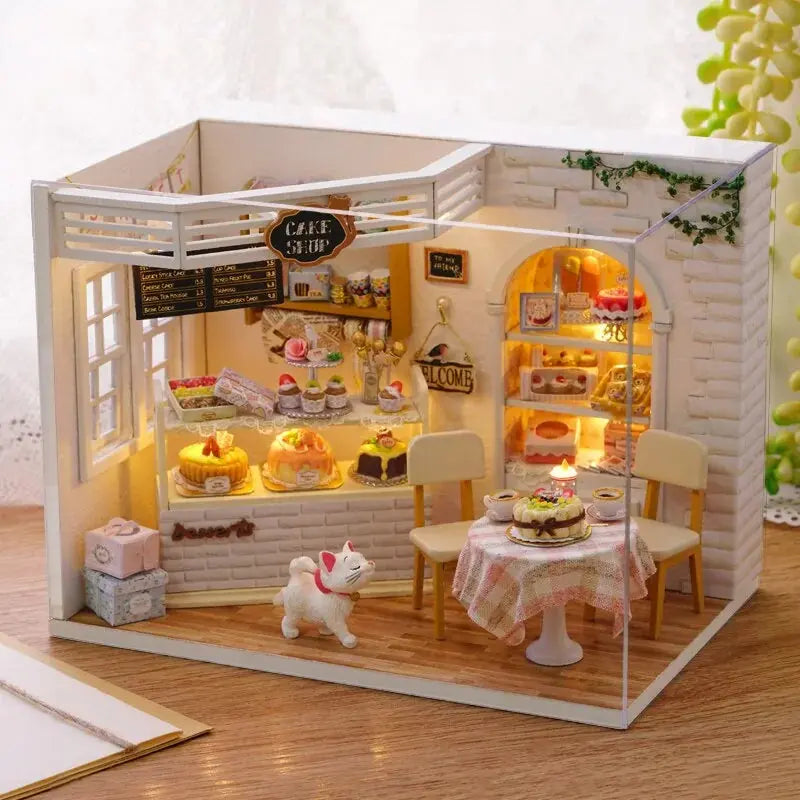 Crafty Cottage Wooden Dollhouse Kit