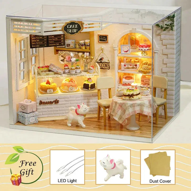 Crafty Cottage Wooden Dollhouse Kit