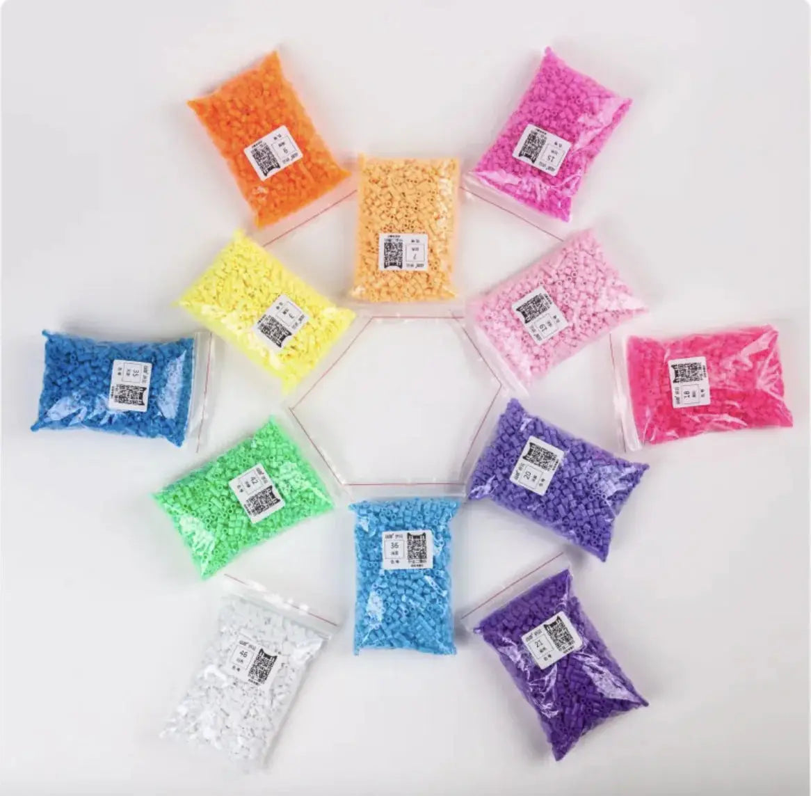 Crafty Rainbow Ironing Bead Kit by Pinpindoudou