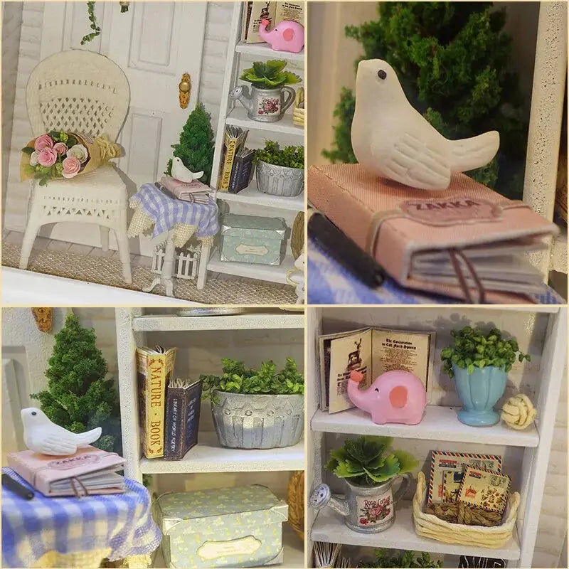Crafty Wooden Dollhouse Creation Kit