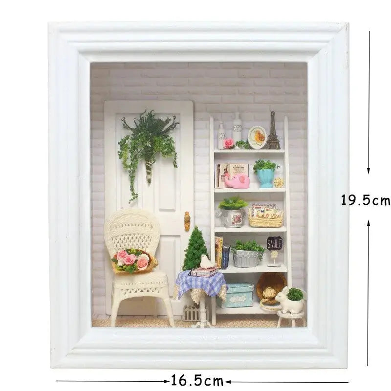 Crafty Wooden Dollhouse Creation Kit