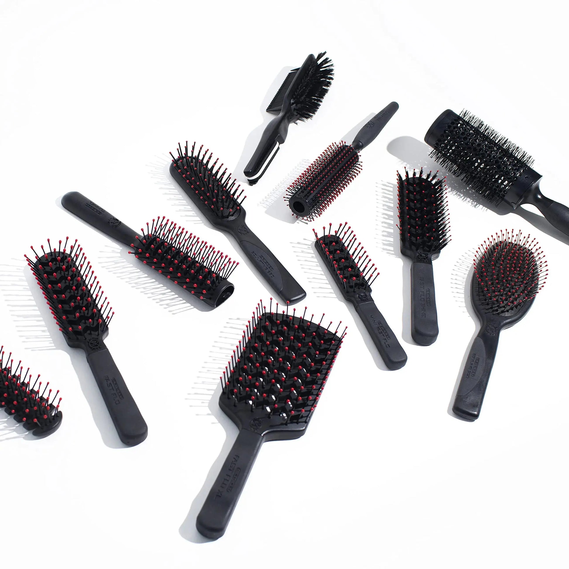 Cricket Static Free Ponytail Pro Hairbrush & Comb for Styling and Volume
