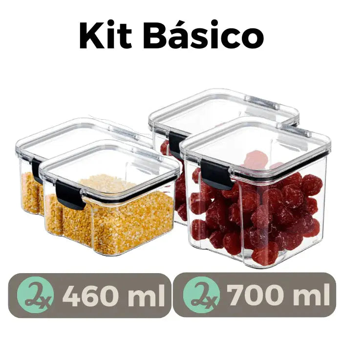 CrispSeal Kitchen Jars