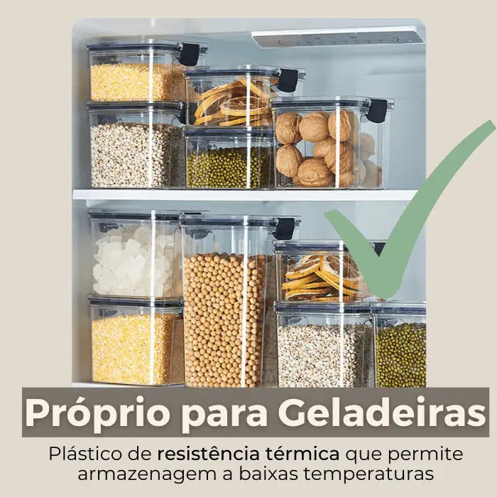 CrispSeal Kitchen Jars