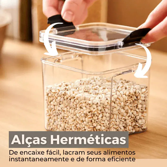 CrispSeal Kitchen Jars