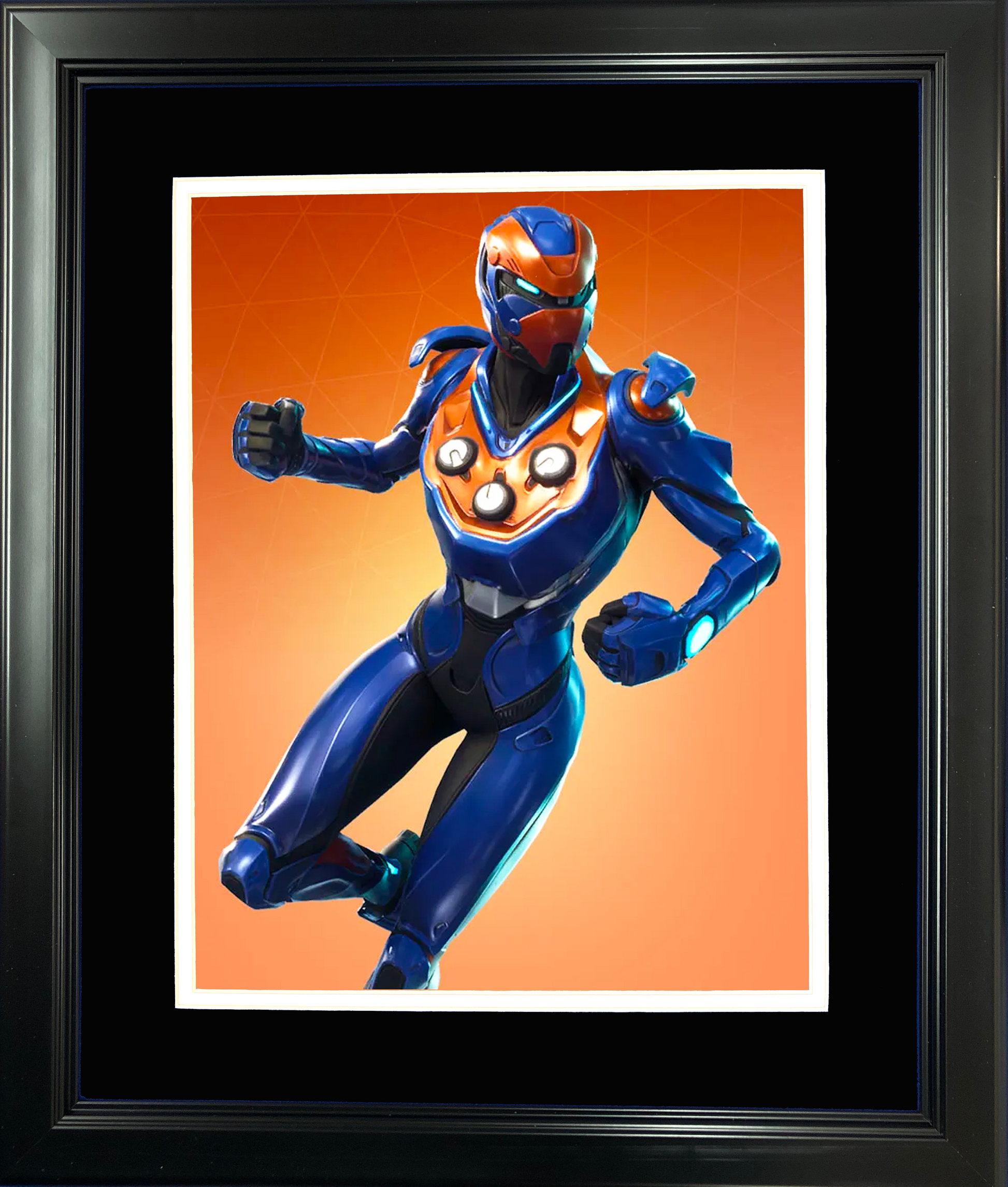 Framed Criterion Legendary Fortnite Skin 11"x14" Video Game Photo