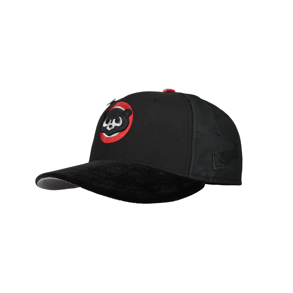 Chicago Cubs 1990 ASG Metallic Velvet pinwheel 59Fifty Fitted Hat