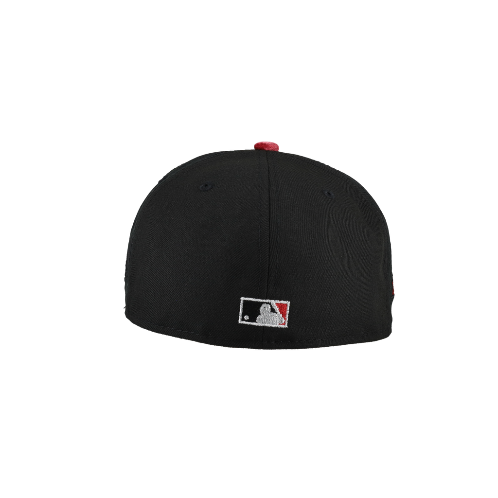 Chicago Cubs 1990 ASG Metallic Velvet pinwheel 59Fifty Fitted Hat