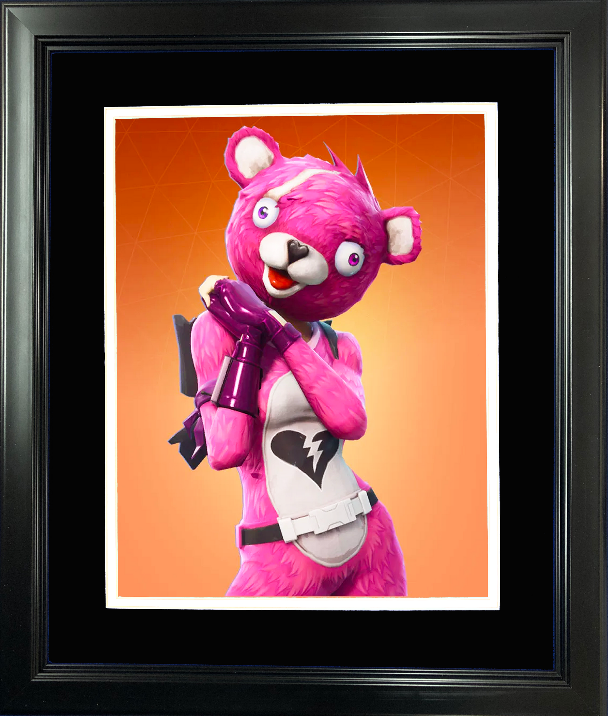 Framed Cuddle Team Leader Legendary Fortnite Skin 11"x14" Video Game Photo