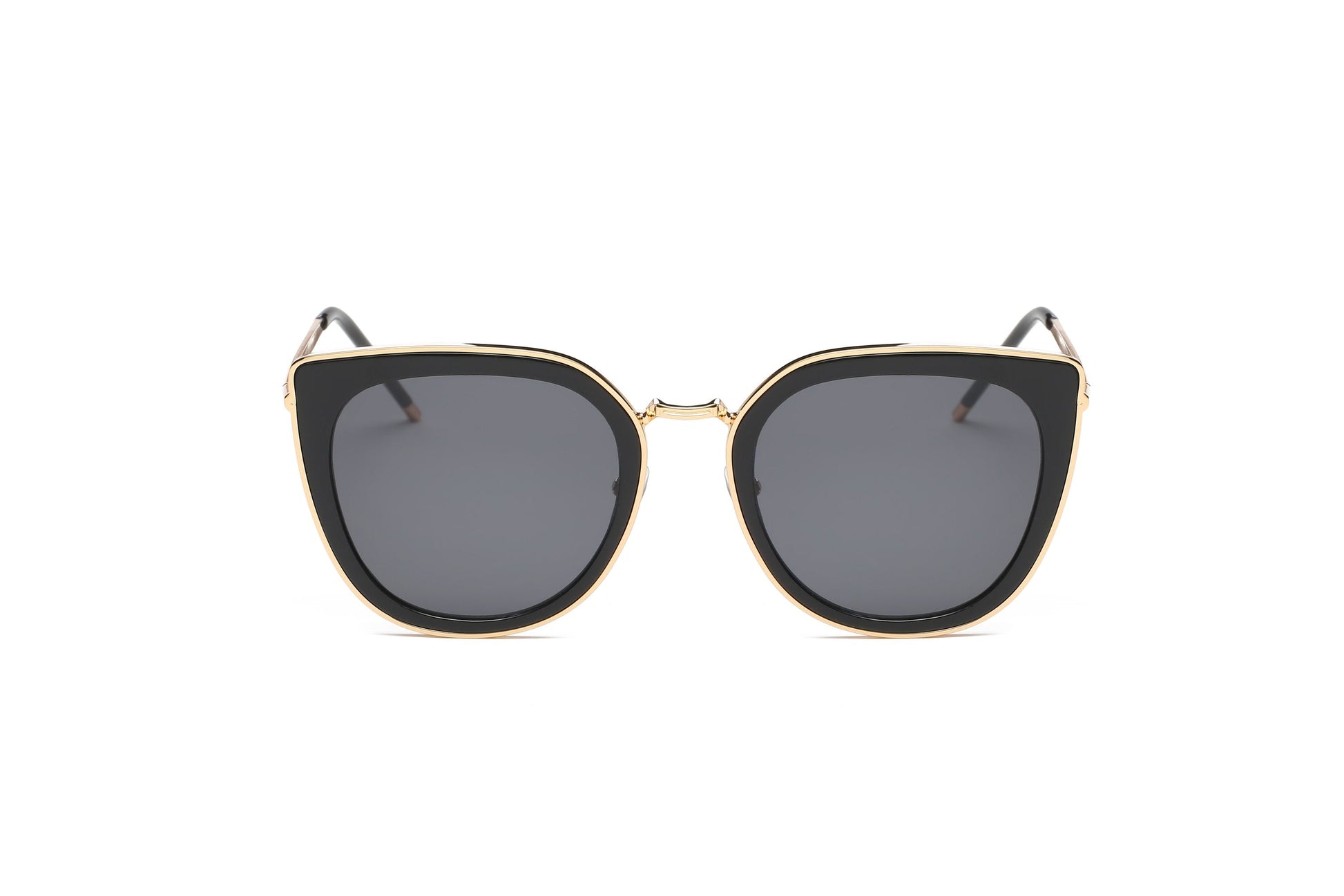Oversized Round Cat Eye Sunglasses Women Polarized UV400