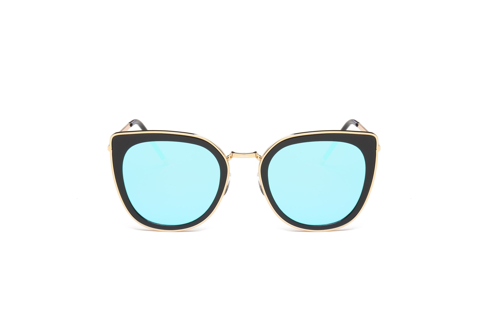 Oversized Round Cat Eye Sunglasses Women Polarized UV400