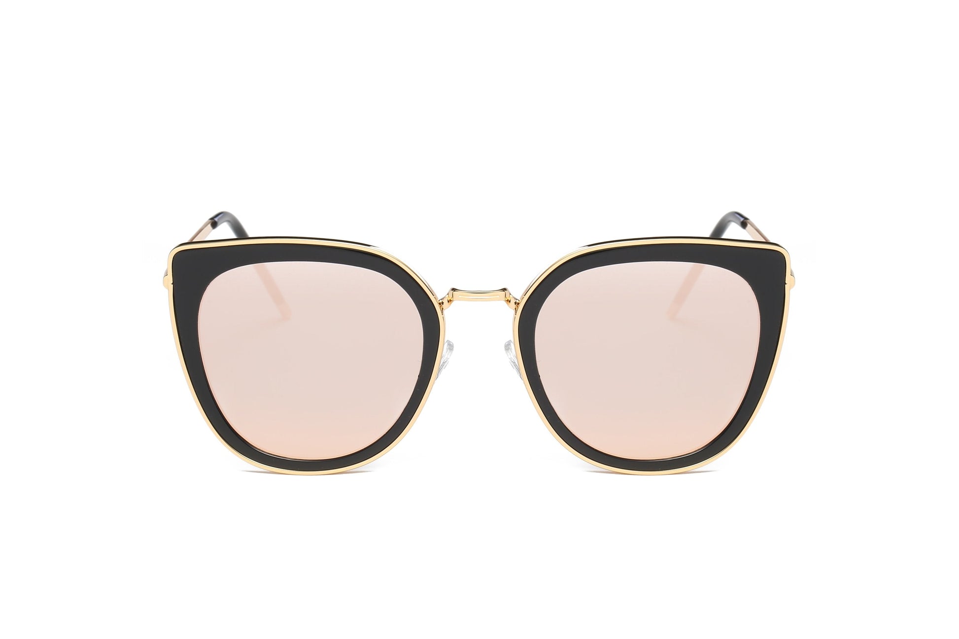 Oversized Round Cat Eye Sunglasses Women Polarized UV400