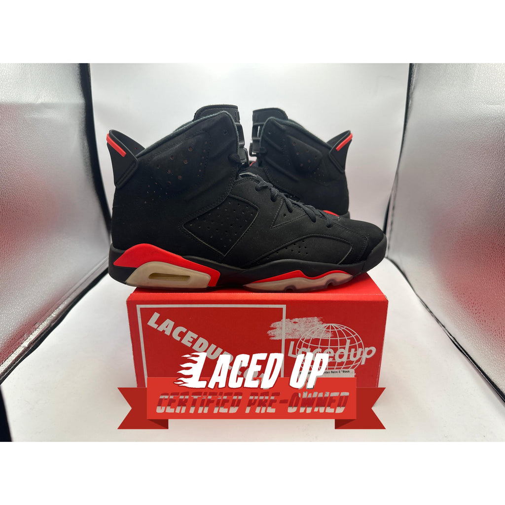 PRE OWNED Air Jordan Retro 6 "Black Infrared" (2019)