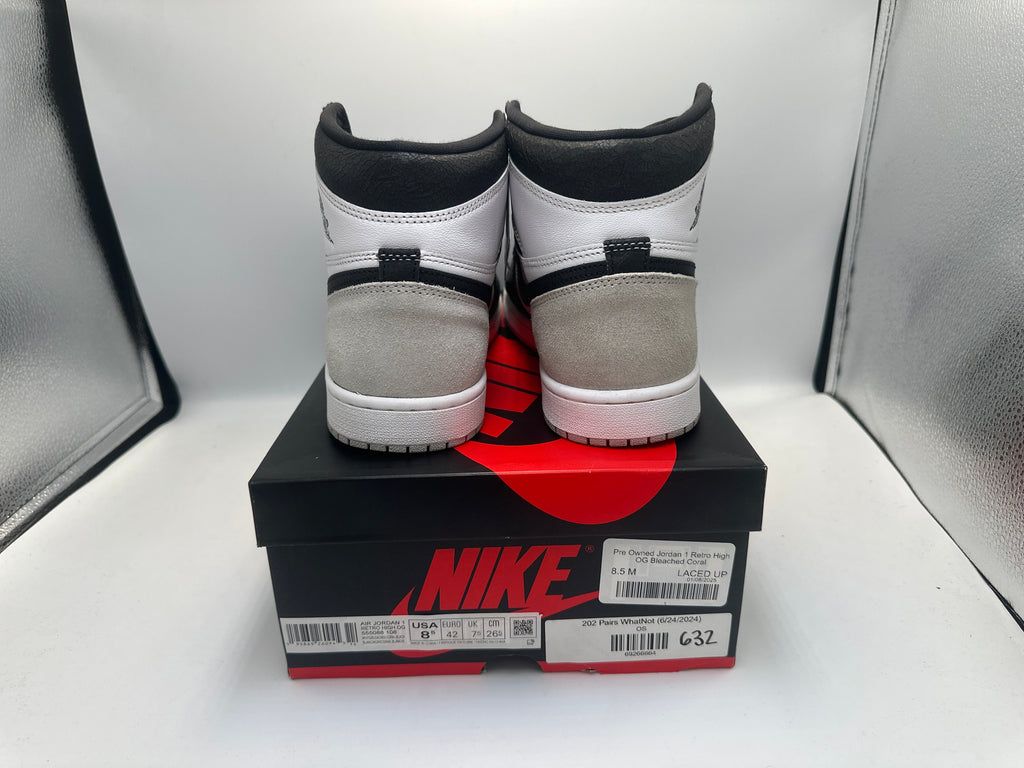 Pre Owned Jordan 1 Retro High OG Bleached Coral