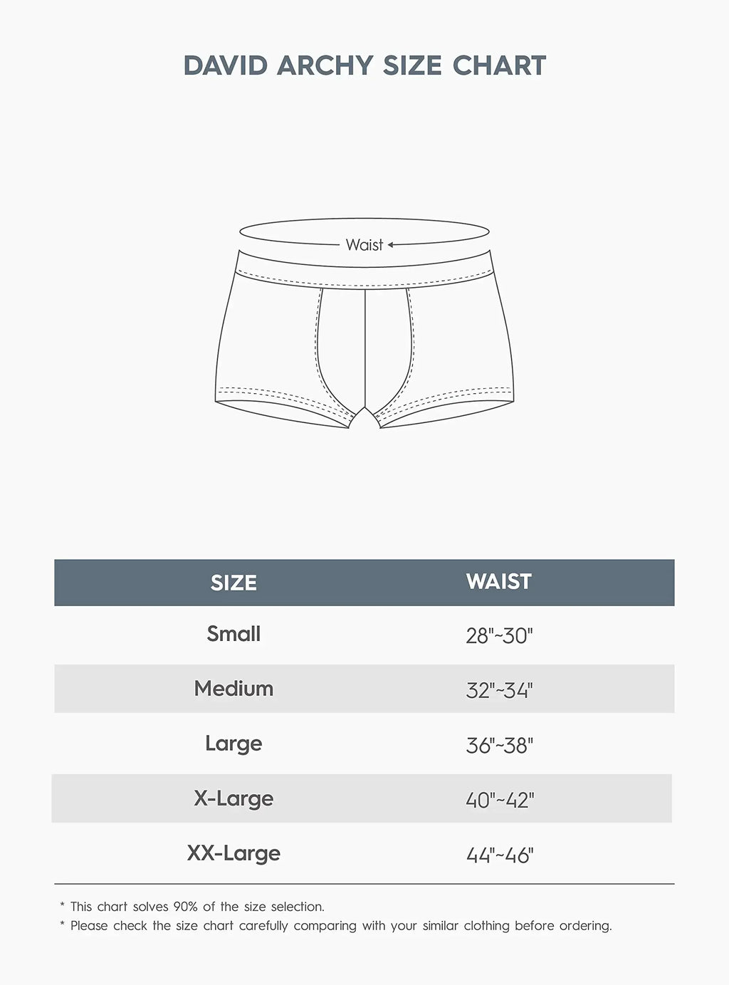 DAVID ARCHY Men's Micro Modal Dual Pouch Trunks