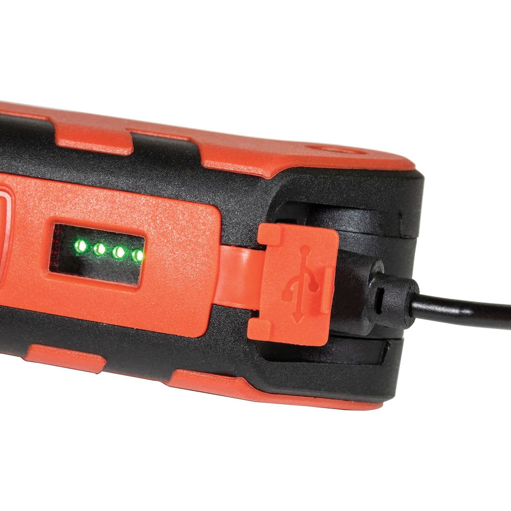Dorcy 41-4343 450-Lumen Flex COB Rechargeable Work Light and LED Tip Inspection Flashlight
