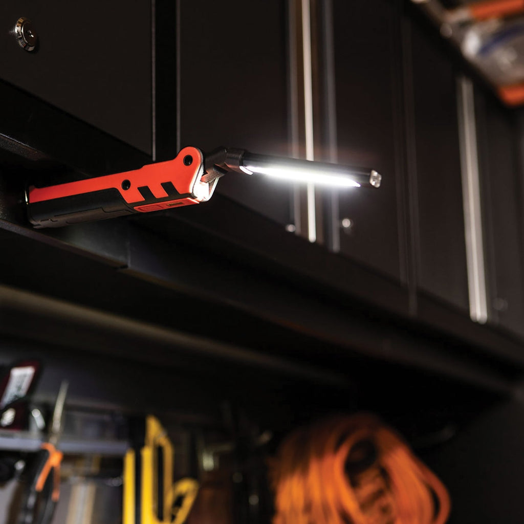 Dorcy 41-4343 450-Lumen Flex COB Rechargeable Work Light and LED Tip Inspection Flashlight