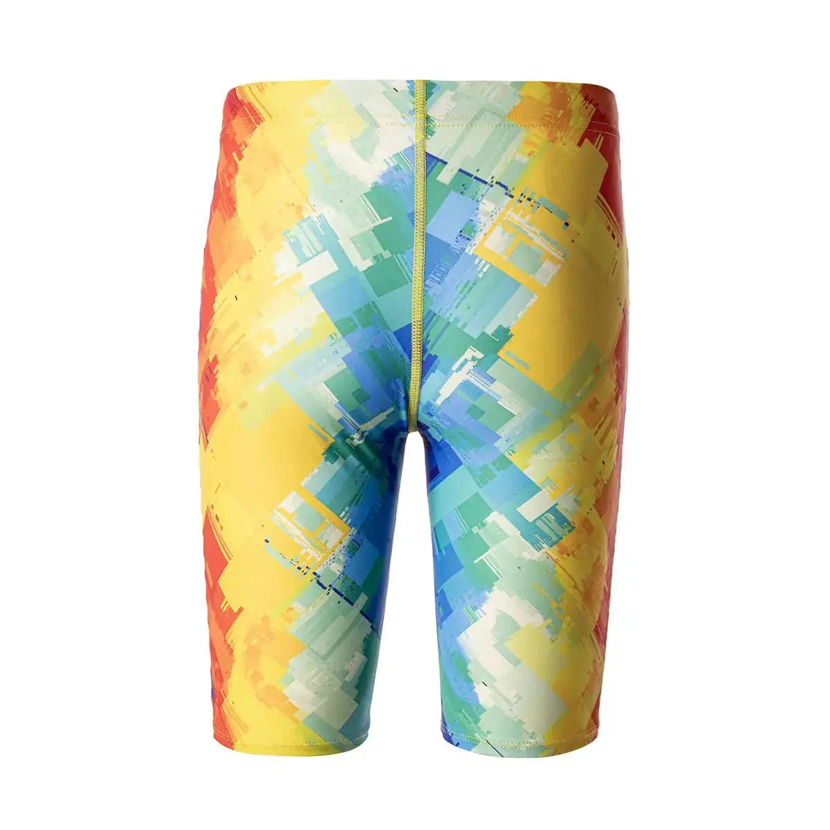 DEVOROPA Boys' Swim Jammers Youth Competitive Swim Team Suit Quick Dry Athletic Swimming Shorts