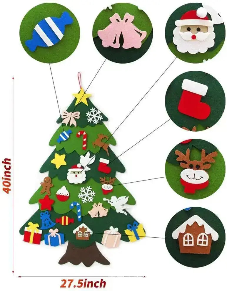 DIY Felt Christmas Tree Kit